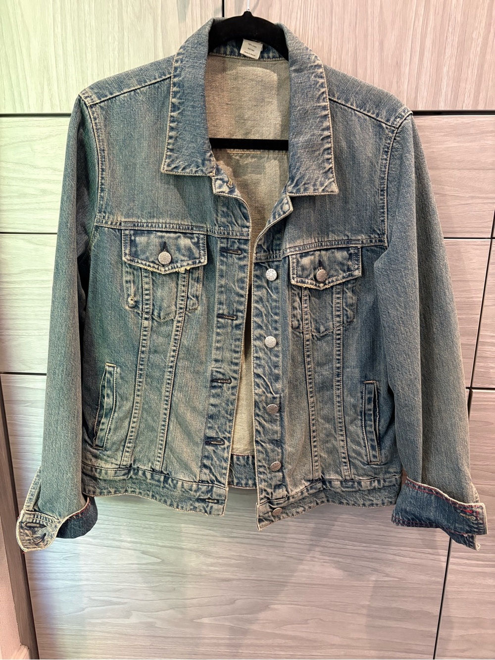 Jcrew denim jacket- size L